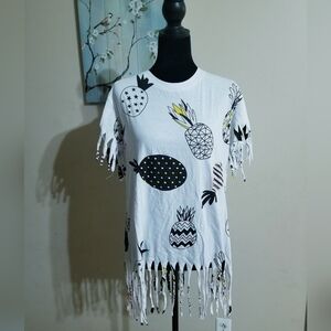 Fringe pineapple tee